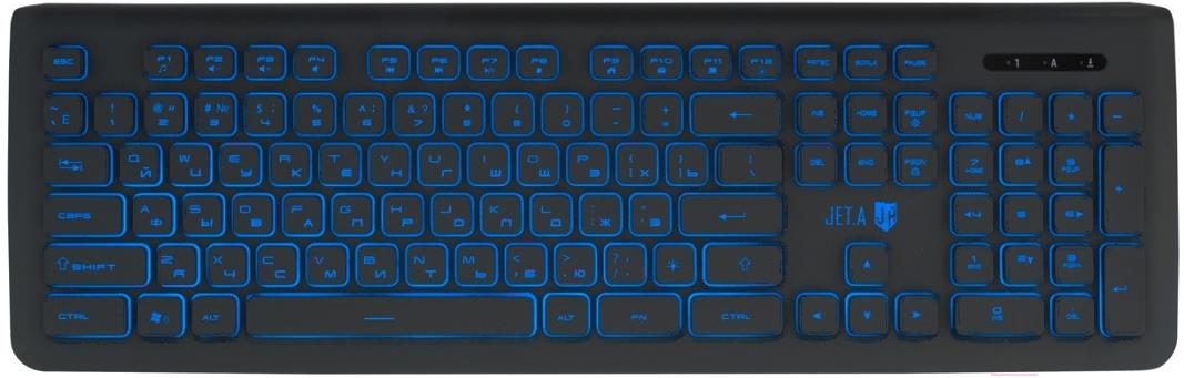 

Клавиатура Jet.A SlimLine K20 LED (темно-серый), SlimLine K20 LED
