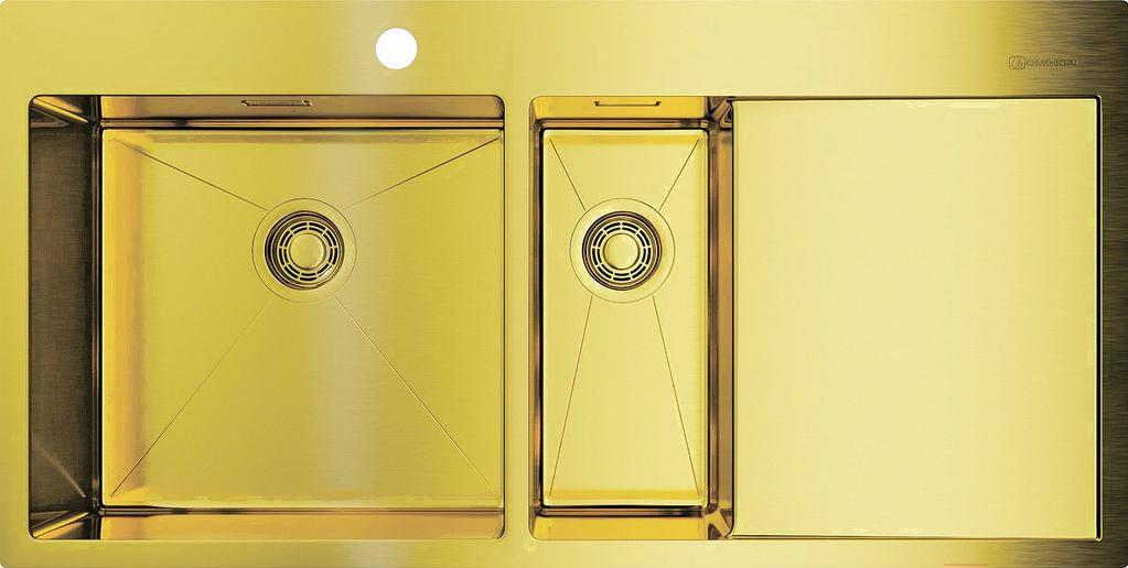 

Кухонная мойка Omoikiri Akisame 100-2-LG-L [4973089], Akisame 100-2-LG-L