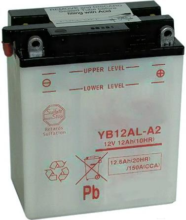

Аккумулятор TAB YB12AL-A2 12 Ah [191515], YB12AL-A2 12 Ah