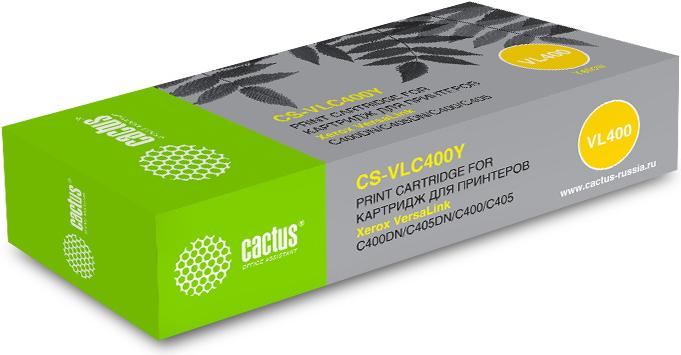 

Картридж CACTUS CS-VLC400Y [106R03533], Картридж Cactus CS-VLC400Y 106R03533