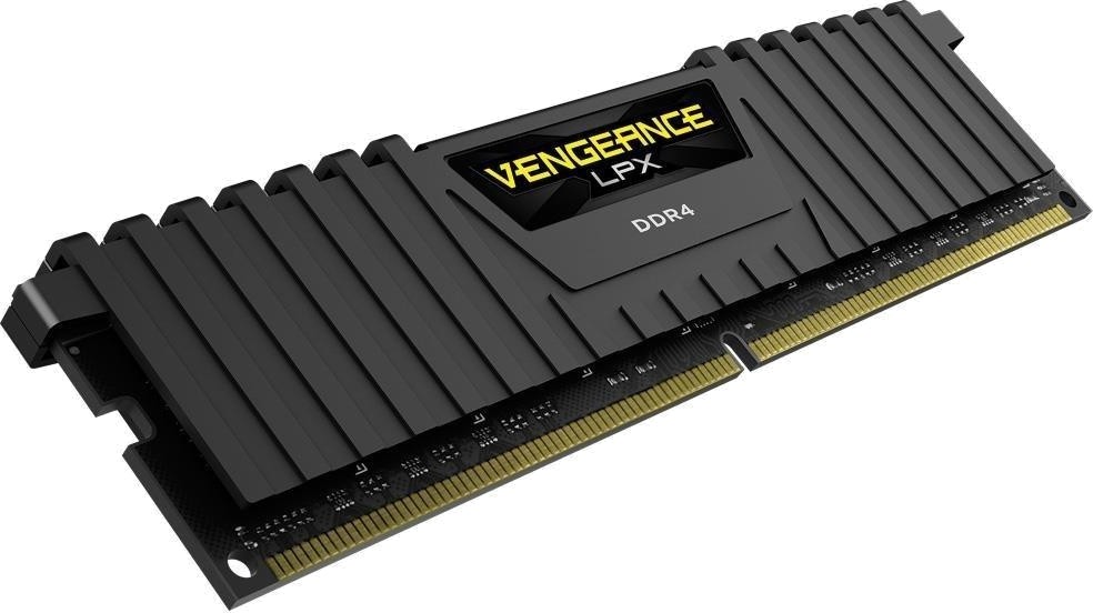 

Оперативная память Corsair 32Gb DDR4 2400MHz Vengeance LPX 2x16Gb Kit [CMK32GX4M2Z2400C16], 32Gb DDR4 2400MHz Vengeance LPX 2x16Gb Kit