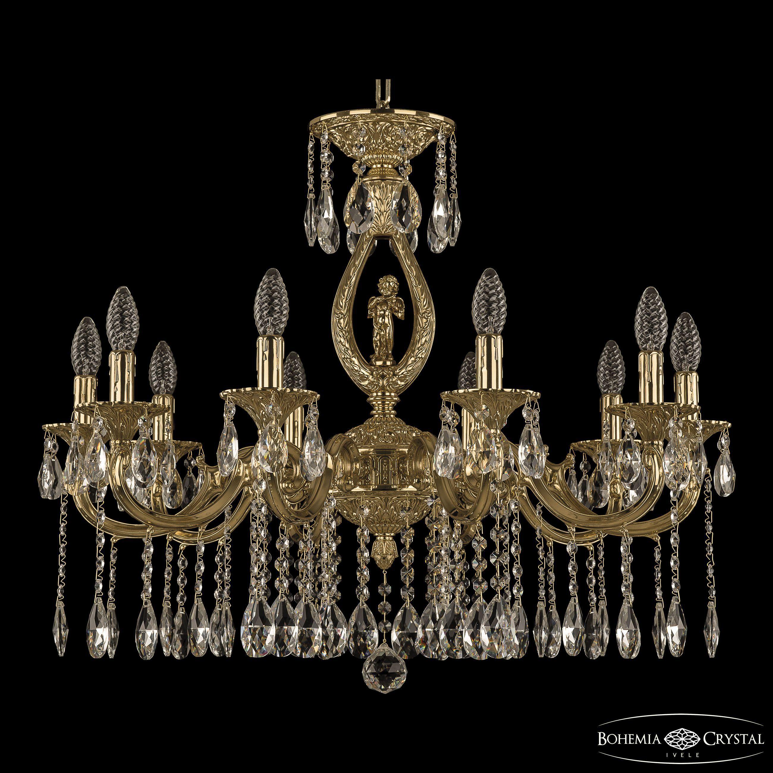 

Подвесная люстра Bohemia Ivele Crystal 72401/10/250 A G FA4M