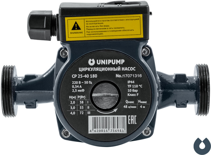 

Циркуляционный насос Unipump CP 25-80 180