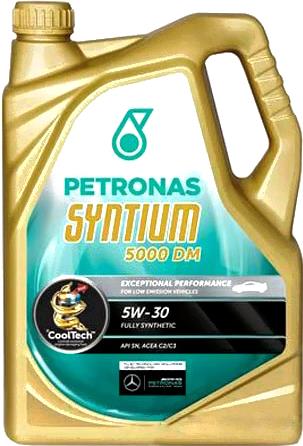 

Моторное масло Petronas Syntium 5000 DM 5W-30 4л [19984019], Syntium 5000 DM 5W-30 4л