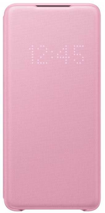 

Чехол для телефона Samsung Smart LED View Cover для S20+ Pink, Smart LED View Cover для S20+