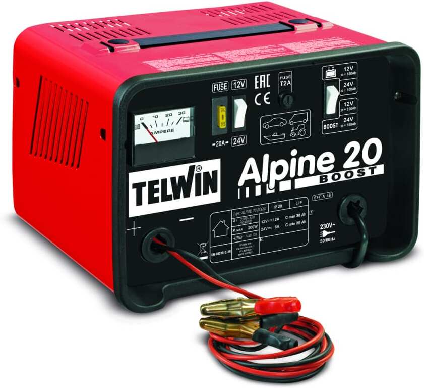 

Зарядное устройство для аккумулятора Telwin Alpine 20 Boost, Пуско-зарядное устройство Telwin Alpine 20 Boost 807546