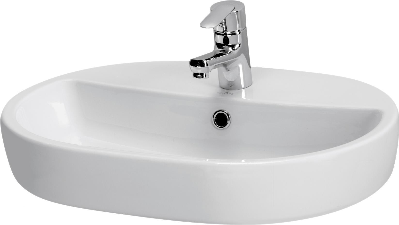 

Умывальник Cersanit Caspia Oval 60 [S-UM-CAS60/1-Q-W], Caspia Oval 60