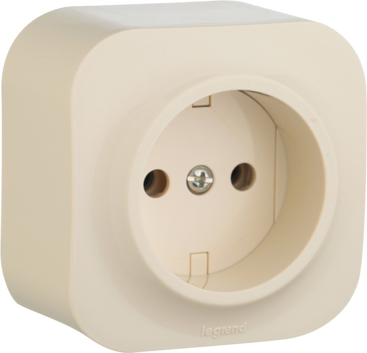 

Розетка Legrand Quteo 782240 слоновая кость