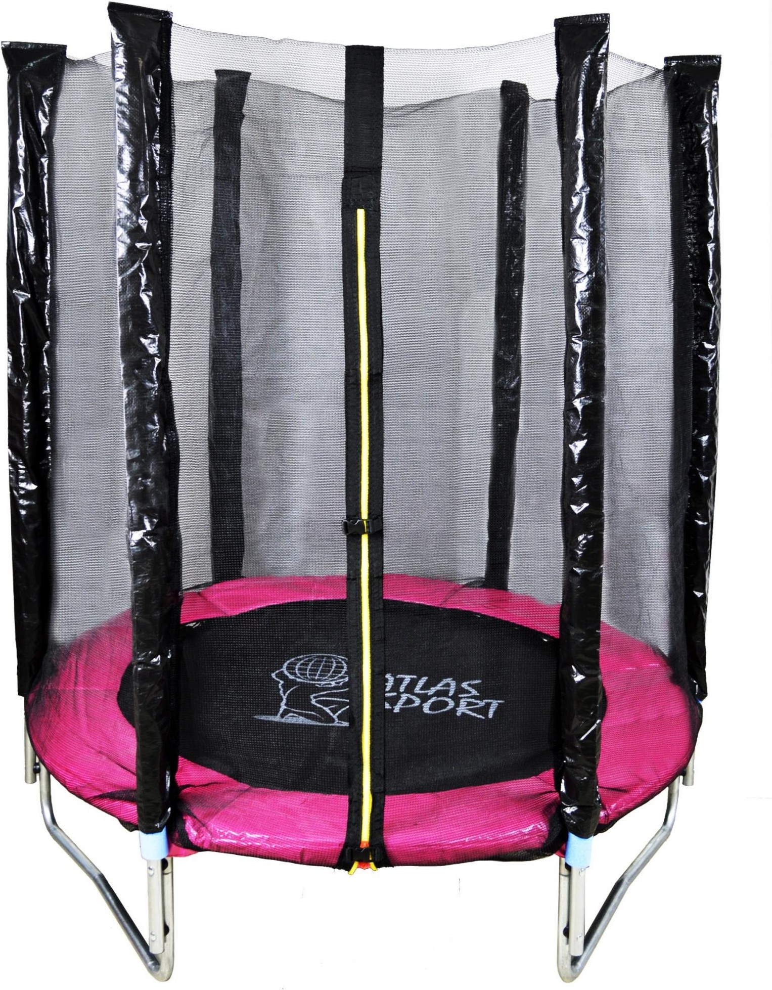 

Батут Atlas Sport 140 см (4.5ft) на эластичных ремнях Pink