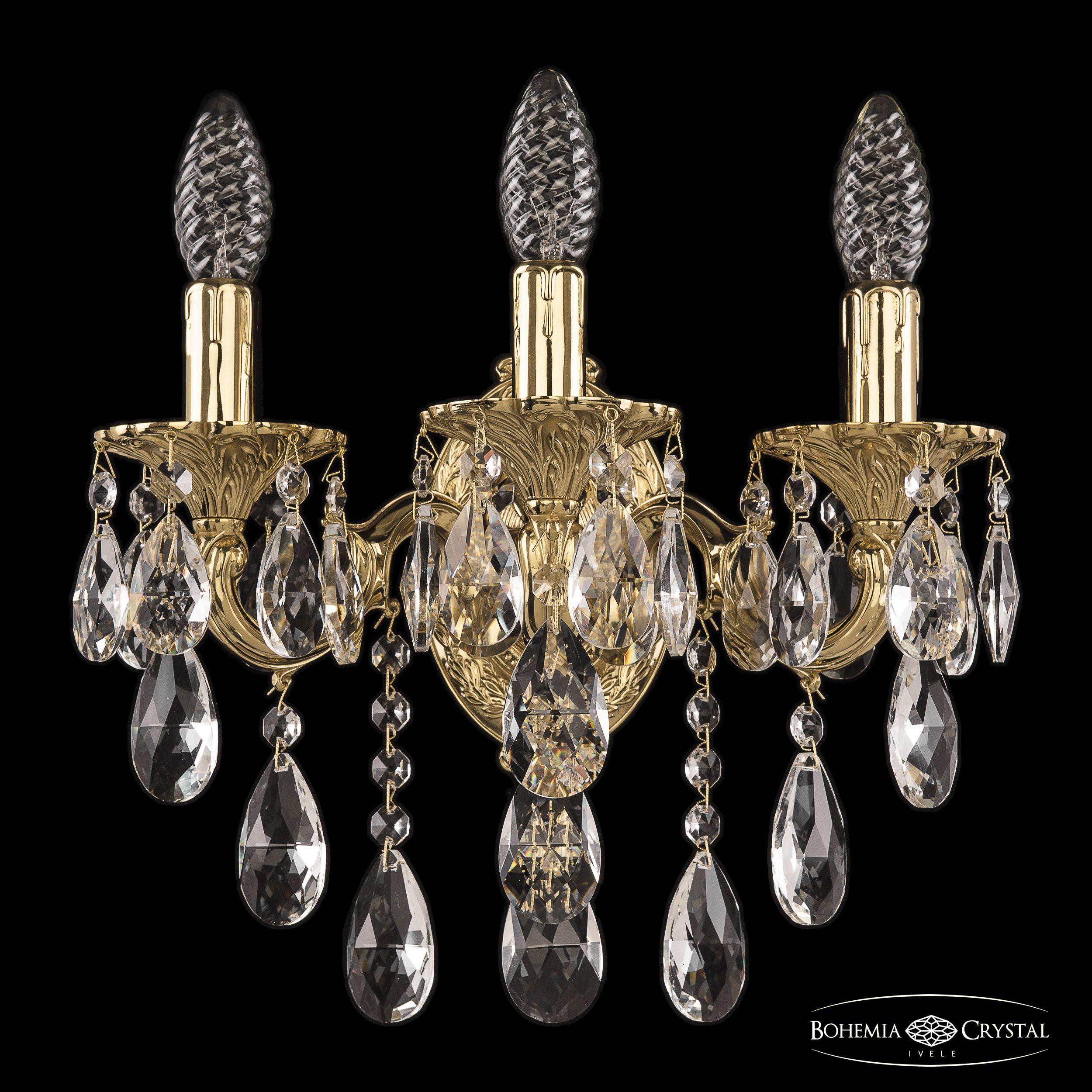 

Бра Bohemia Ivele Crystal 7201B11/3/125 B G