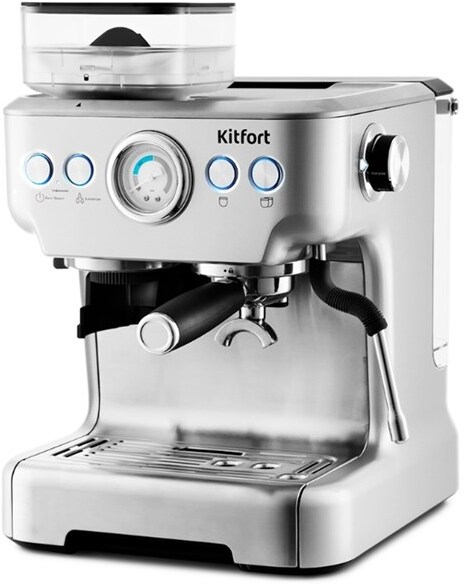 

Кофеварка Kitfort КТ-755, Рожковая помповая кофеварка Kitfort KT-755