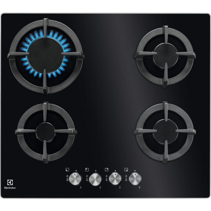 

Варочная панель Electrolux GEE264YK, Газовая варочная панель Electrolux GEE264YK
