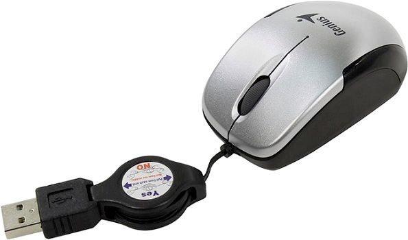 

Мышь Genius Micro Traveler серебристый [31010125102], Micro Traveler