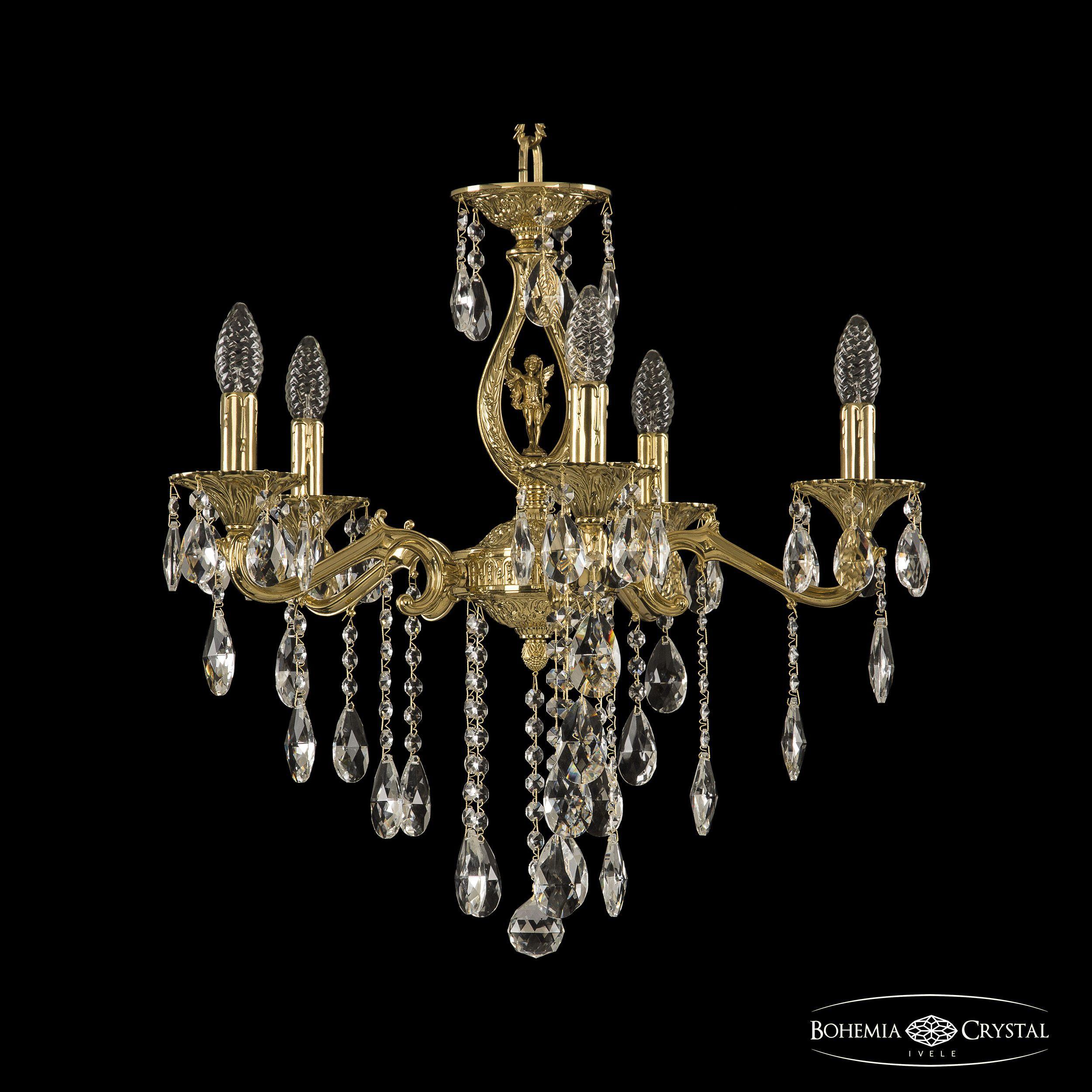 

Подвесная люстра Bohemia Ivele Crystal 72402/5/175 B G FA5S