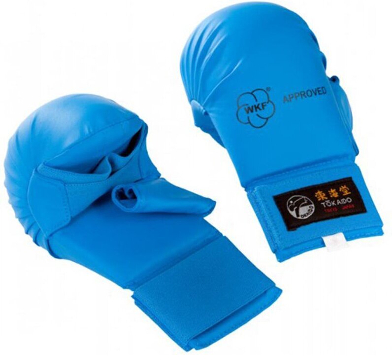 

Перчатки для карате Tokaido Karate mitts with thumb XL синий (TOK-KM-02-WKF PK-3)