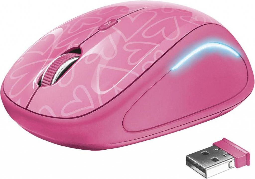 

Мышь Trust YVI FX Pink [22336], Мышь Trust YVI FX 22336 Pink