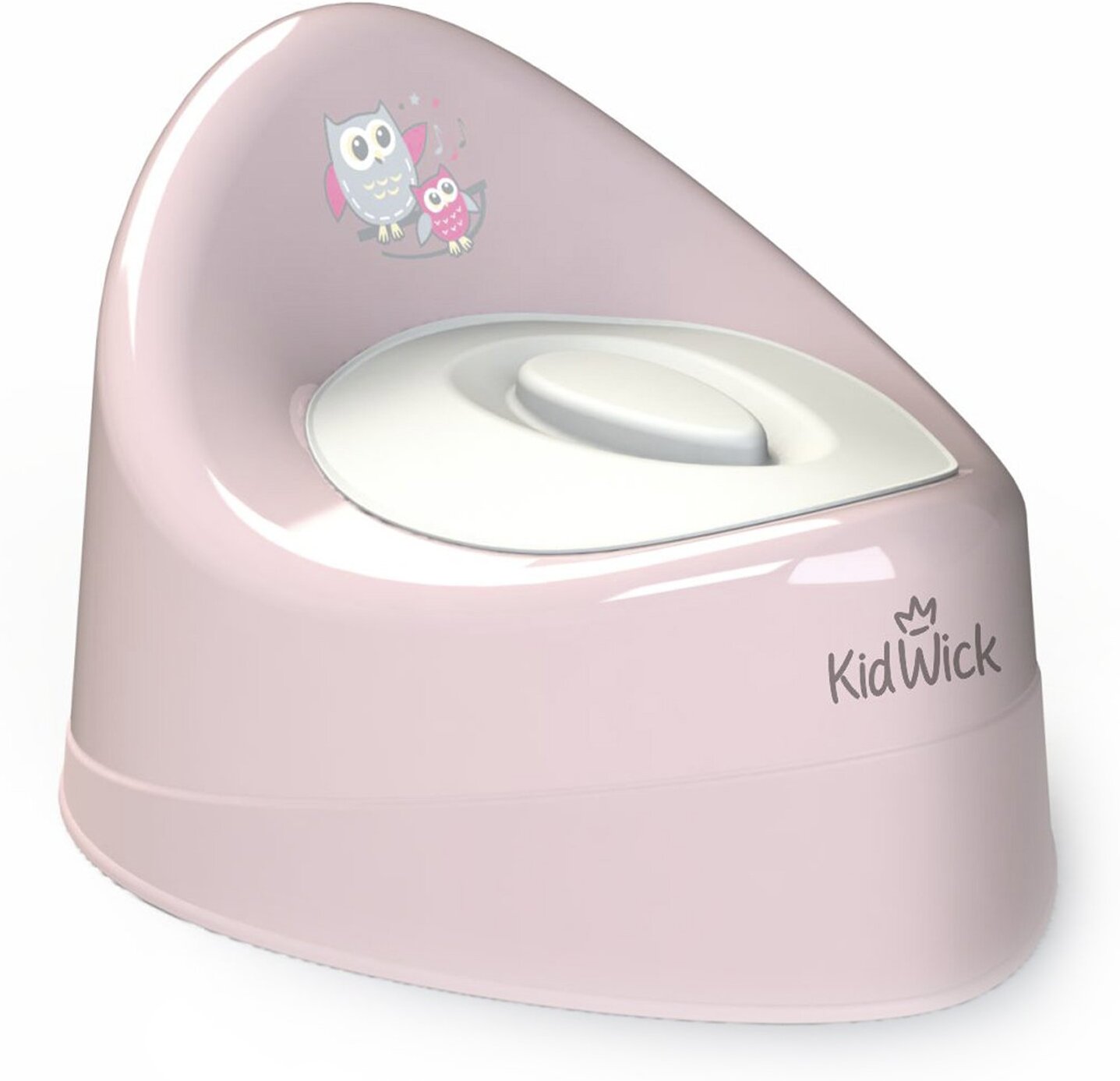 

Горшок детский Kidwick Ракушка розовый/белый (KW030302)