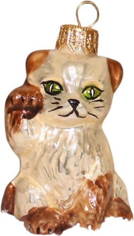 

Шар для елки Кот