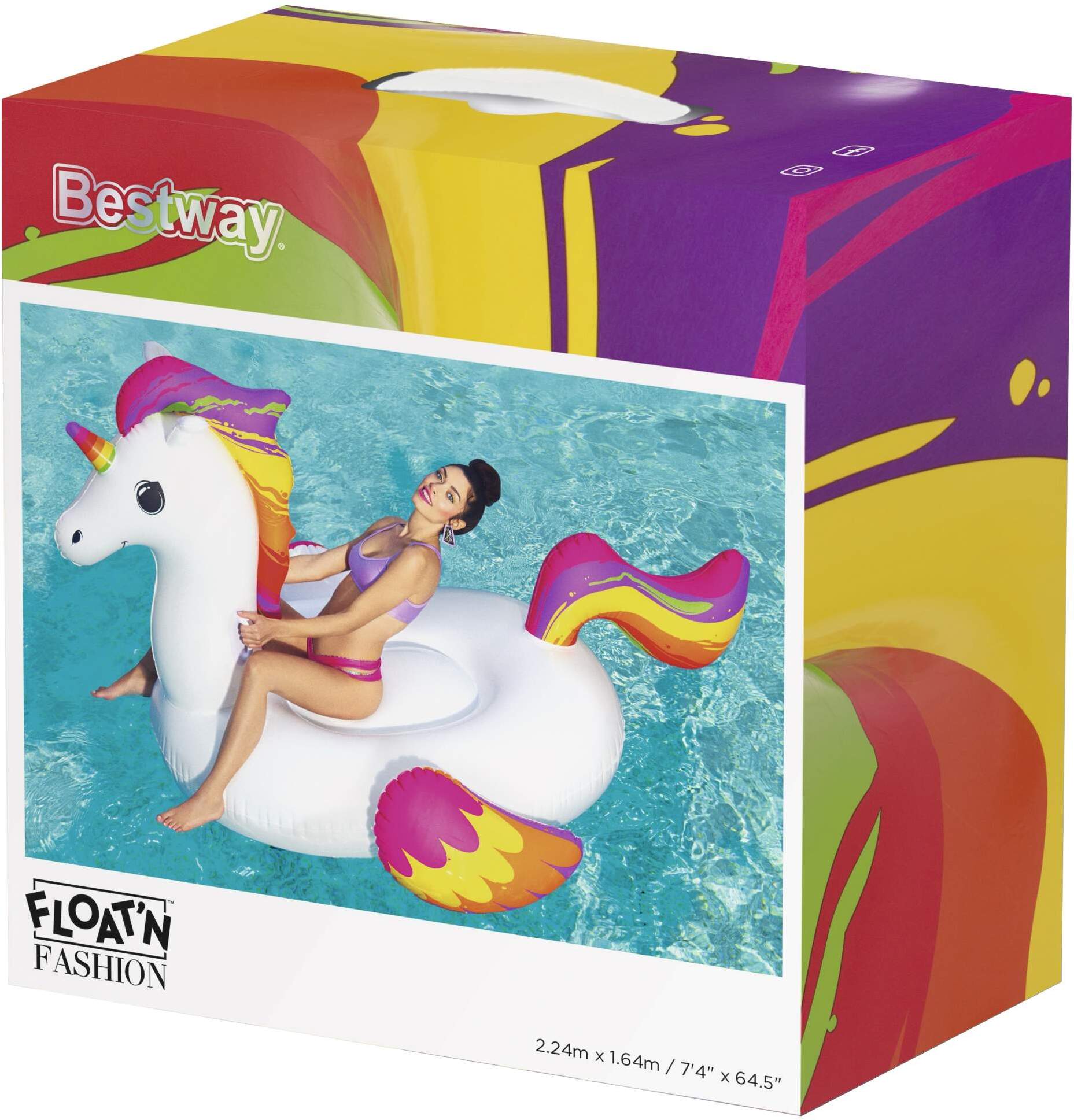 

Игрушка для плавания Bestway Единорог [41113], Игрушка для плавания Bestway Единорог 41113
