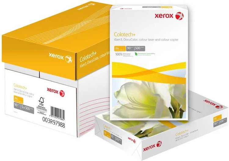 

Фотобумага Xerox Colotech+ без покрытия A4 160г/кв.м. 250л (003R98852)