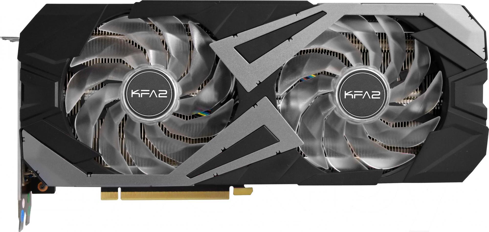 

Видеокарта KFA2 GeForce RTX 3060 Ti EX LHR 1-Click OC (36ISL6MD1WTK)