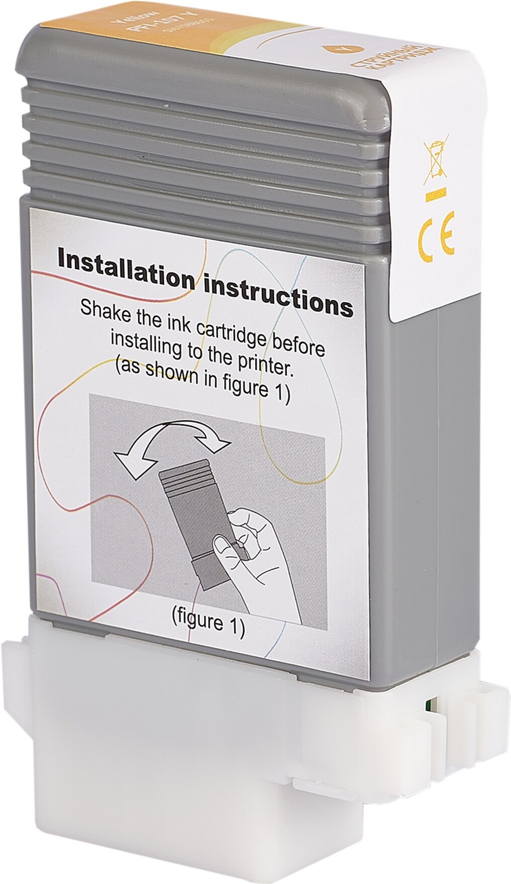 

Картридж струйный Sakura Printing 6708B001 аналог PFI-107Y (SI6708B001)