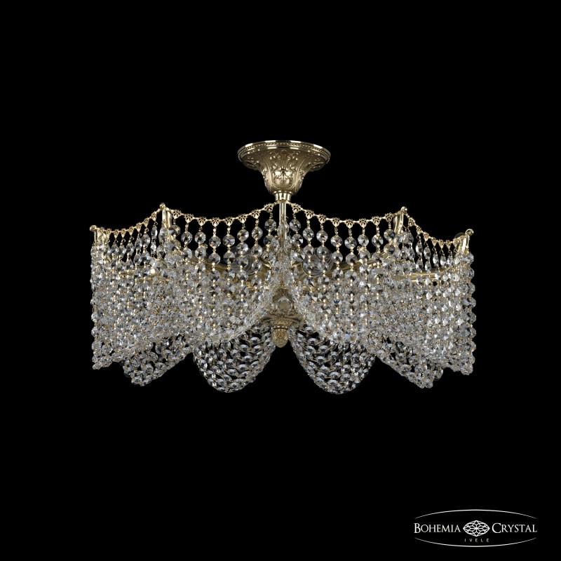 

Люстра на штанге Bohemia Ivele Crystal 77171/52/10 G