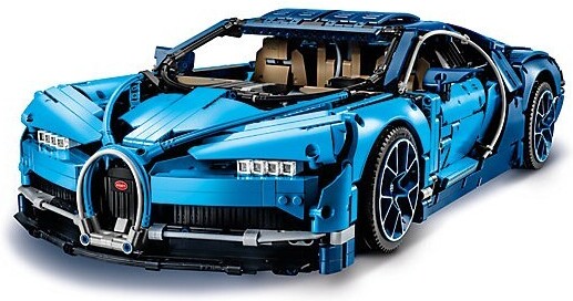 

Конструктор Lepin Автомобиль Бугатти Шерон синий (S7802)