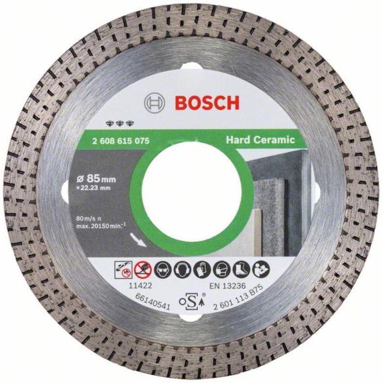 

Алмазный диск Bosch Bf HardCeramic 85/22.23 [2.608.615.075], Алмазный диск Bosch Bf HardCeramic 85/22.23 2.608.615.075
