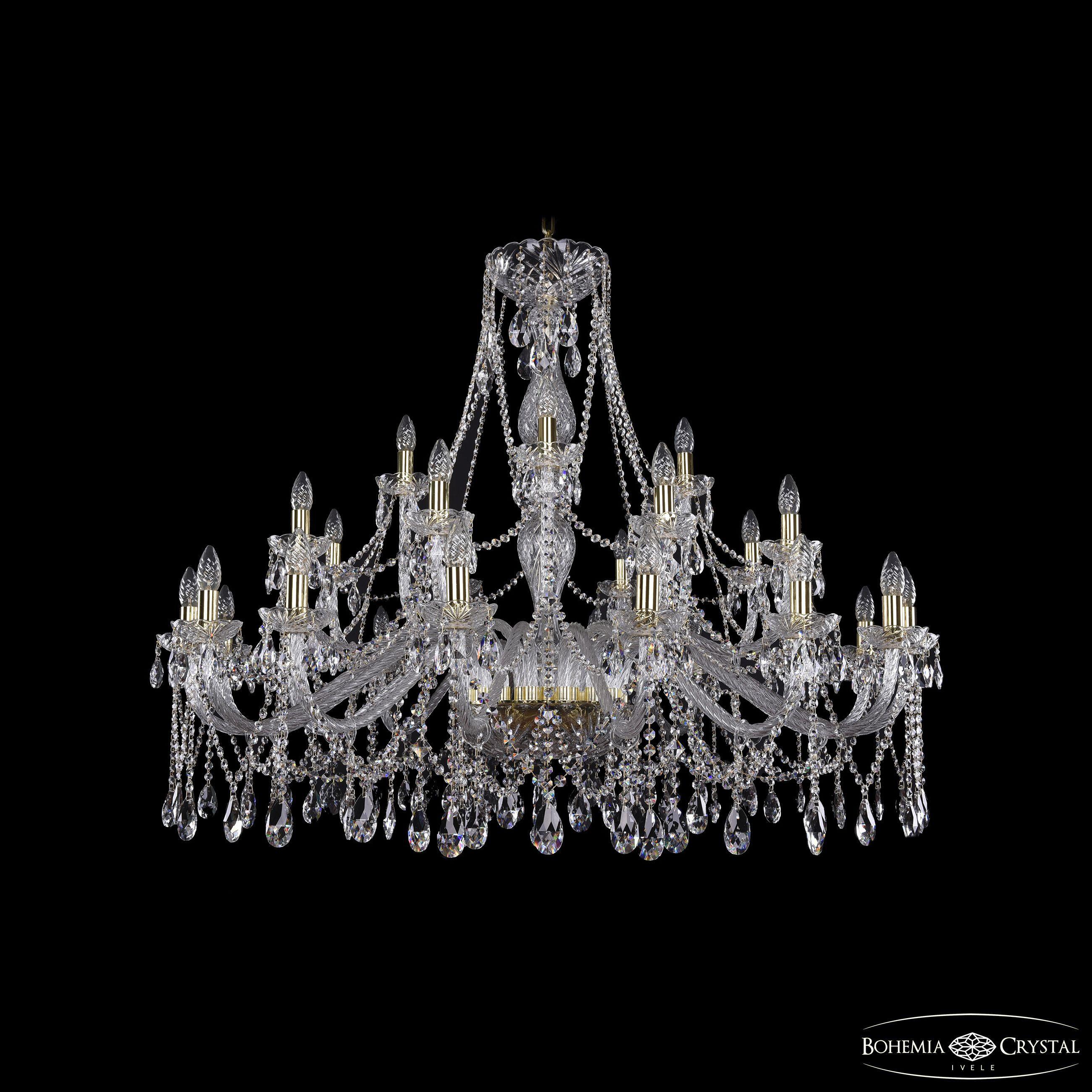 

Подвесная люстра Bohemia Ivele Crystal 1413/16+8+4/460 G
