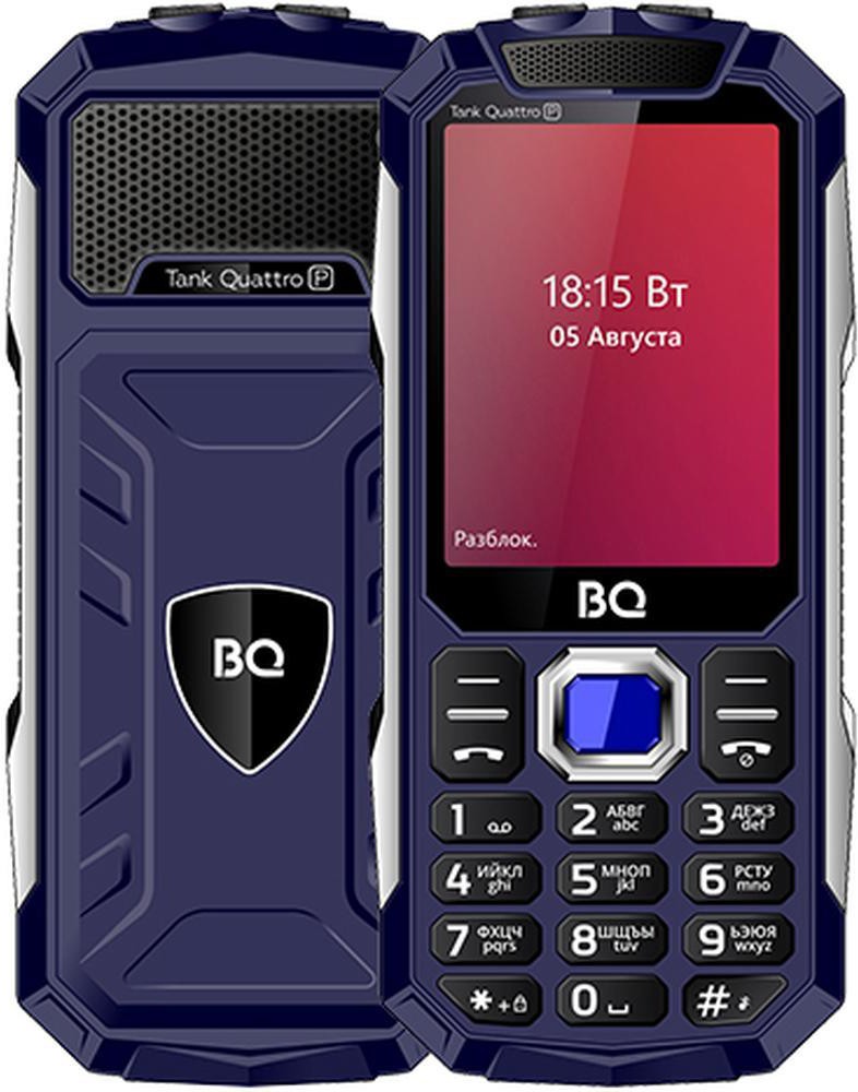 

Мобильный телефон BQ Tank Quattro BQ-2819 синий