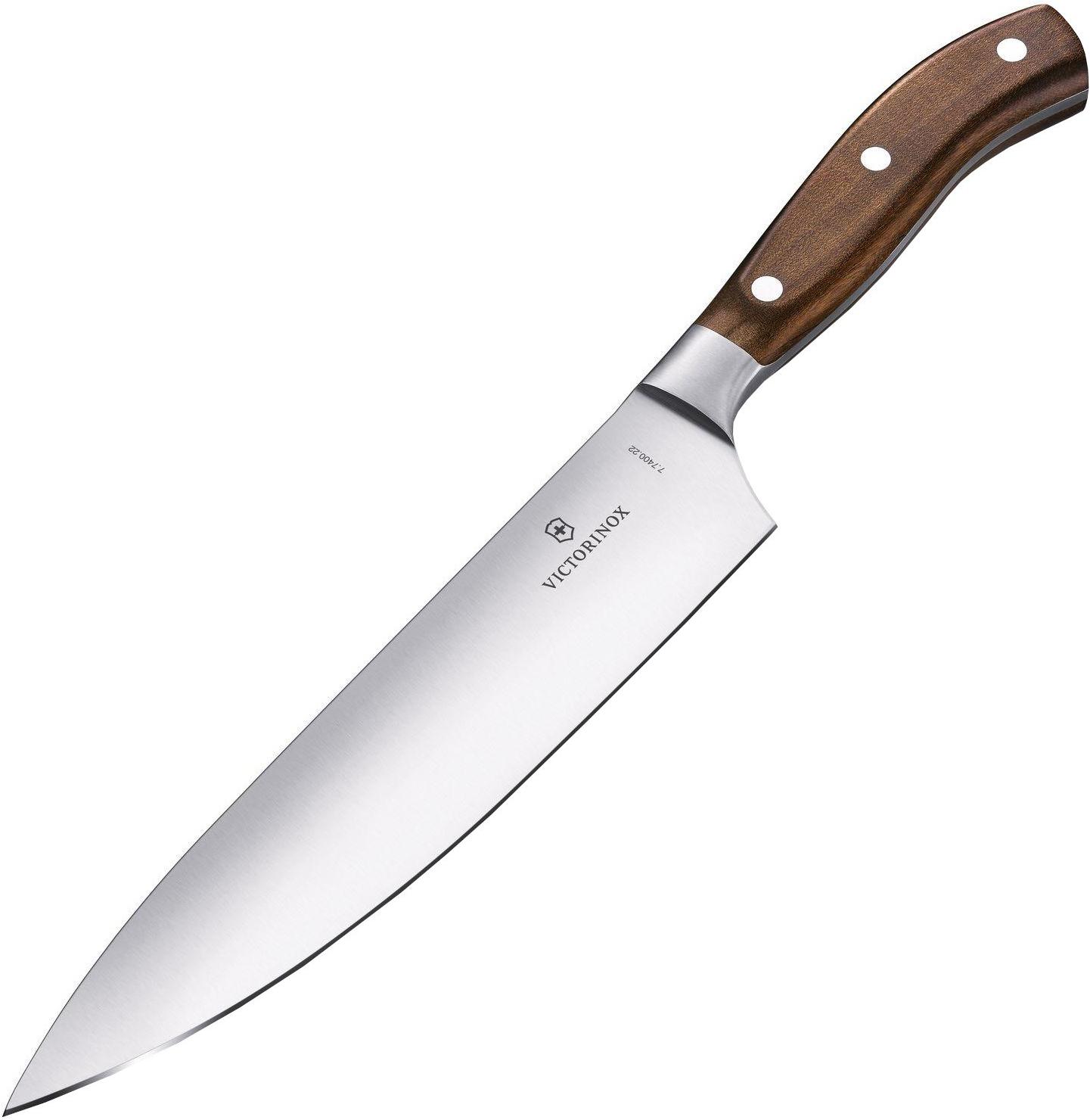 

Кухонный нож Victorinox Grand Maitre универсальный 220мм коричневый [7.7400.22G], Кухонный нож Victorinox Grand Maitre 7.7400.22G