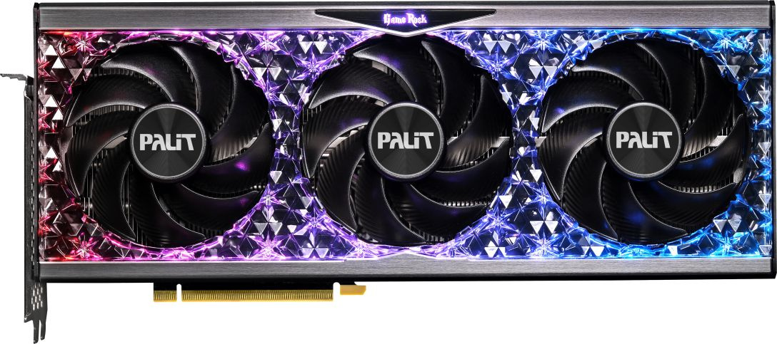 

Видеокарта Palit GeForce RTX 4080 GameRock OC 16GB (NED4080S19T2-1030G)