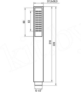 

Душевая панель Deante Square Anemon NOQ 051S, Square Anemon NOQ 051S