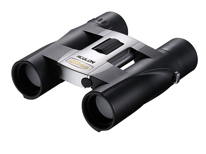 

Бинокль и подзорная труба Nikon ACULON A30 10x25 серебристый, ACULON A30 10x25