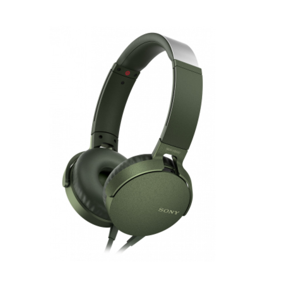 

Наушники с микрофоном Sony MDR-XB550AP (зеленый), MDR-XB550AP