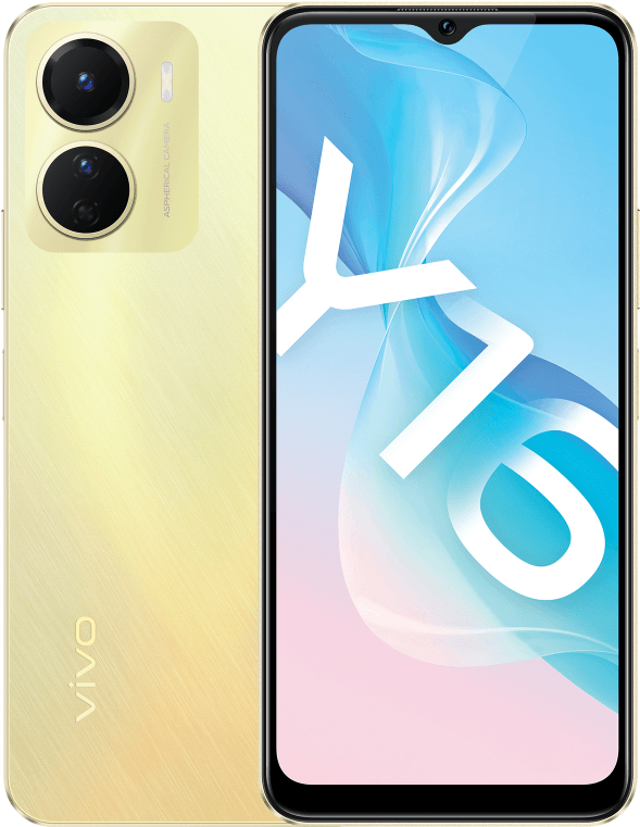 

Смартфон Vivo Y16 4GB/64GB Drizzling Gold (V2204)