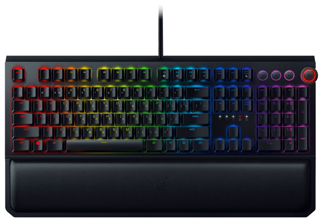 

Клавиатура Razer BlackWidow Elite Green Switch, BlackWidow Elite