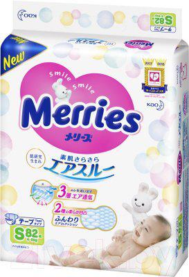 

Подгузники Merries S (82 шт), S (82 шт)