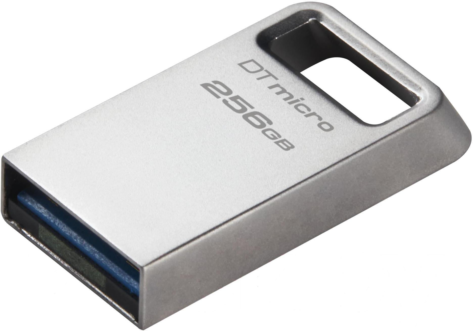 

Флеш-накопитель Kingston DataTraveler Micro 256Gb серебристый (DTMC3G2/256GB)