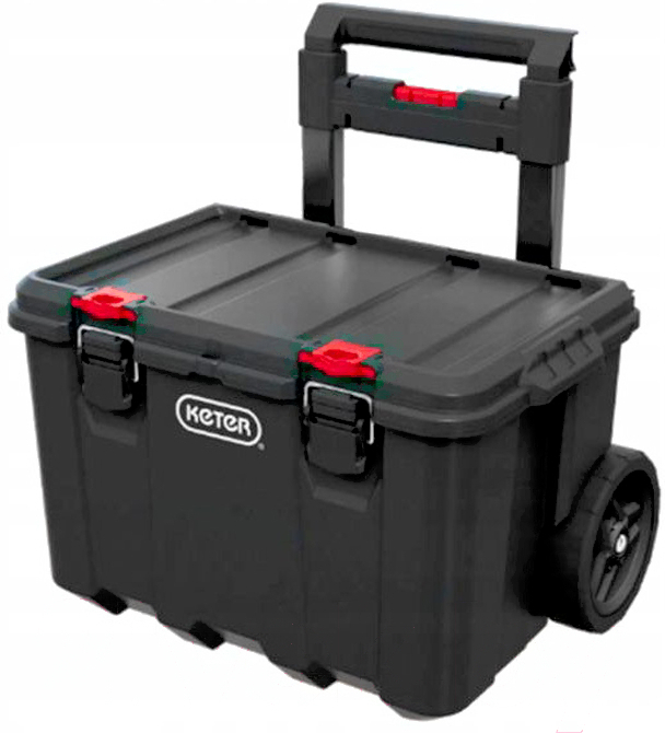 

Ящик для инструментов Keter Stack'N'Roll Mobile Cart черный/красный (251493)
