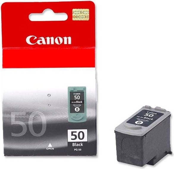 

Струйный картридж Canon PG-50 для Canon MP450/150/170/iP6220D/6210D/2200 черный [0616B001], Картридж Canon PG-50 черный (0616B001)