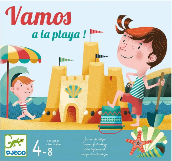 

Настольная игра Djeco Мы идем пляж [08439], Мы идем пляж