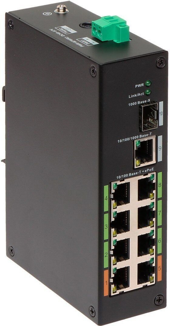 

Коммутатор Dahua DH-LR2110-8ET-120, (Dahua DH-LR2110-8ET-120)