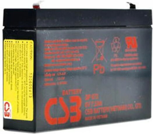 

Батарея для ИБП CSB GP 672 6V/7.2Ah, Аккумулятор для ИБП CSB GP 672 6V/7.2Ah