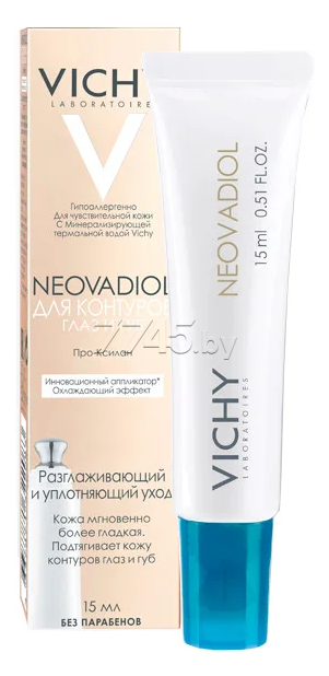 

Крем для век BelKosmex Vichy Neovadiol Magistral для кожи в период менопаузы 15мл, Neovadiol Magistral для кожи в период менопаузы 15мл