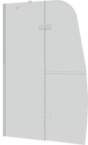 

Стеклянная шторка для ванны Grossman 100х150 GR-102/1