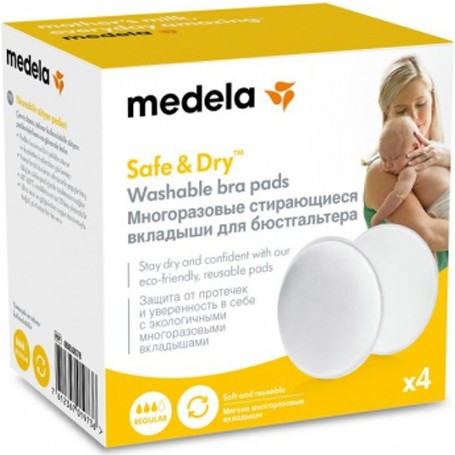 

Многоразовые прокладки для бюстгальтера Medela 4 шт. 008.0078