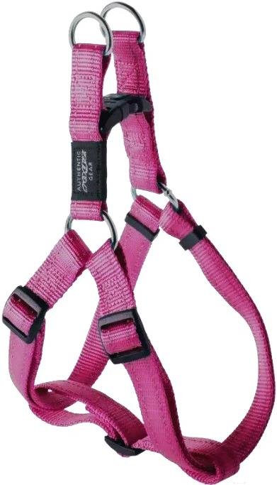 

Ошейник, поводок, намордник Rogz Fanbelt Step-in H розовый, Fanbelt Step-in H