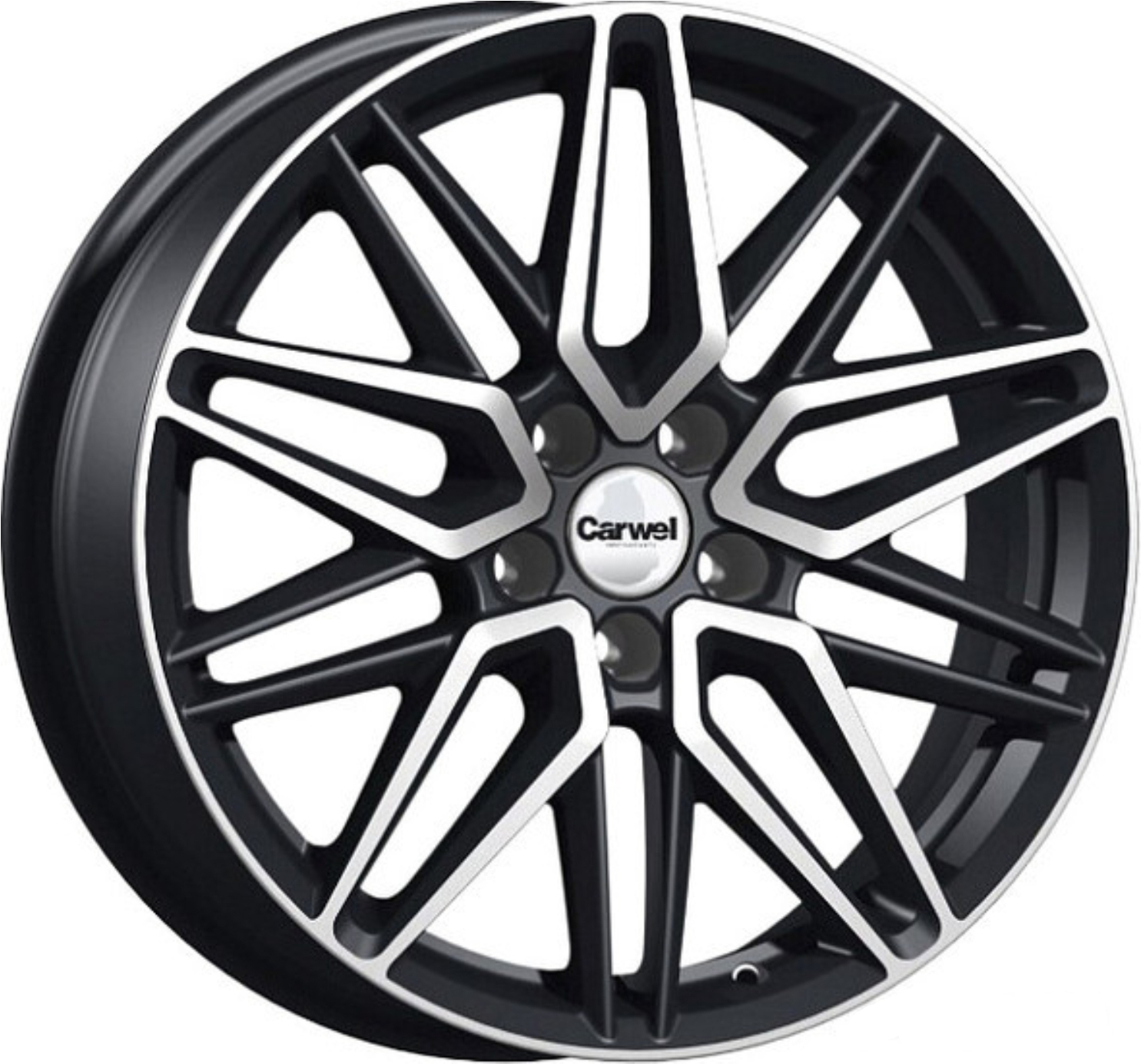 

Автомобильные диски Carwel Вайс 7.0x18 5/114.3 ET40 d-66.1 AB (114702)